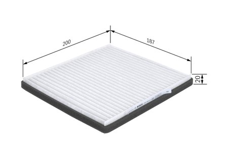 Filtru aer habitaclu BOSCH 1 987 435 013