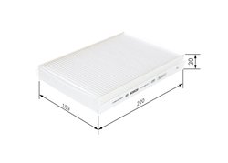 Filtru aer habitaclu BOSCH 1 987 435 017