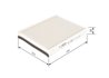 Filtru aer habitaclu BOSCH 1 987 435 018
