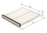 Filtru aer habitaclu BOSCH 1 987 435 019