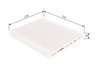 Filtru aer habitaclu BOSCH 1 987 435 027
