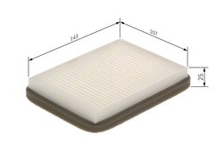 Filtru aer habitaclu BOSCH 1 987 435 052
