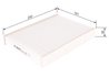 Filtru aer habitaclu BOSCH 1 987 435 057