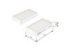FILTRU AER HABITACLU BOSCH 1 987 435 055 - Compatibil cu BMW