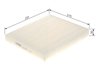 Filtru aer habitaclu BOSCH 1 987 435 056