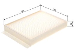 Filtru aer habitaclu BOSCH 1 987 435 058