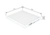 Filtru aer habitaclu BOSCH 1 987 435 087