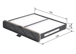 Filtru aer habitaclu BOSCH 1 987 435 085