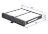 Filtru aer habitaclu BOSCH 1 987 435 085