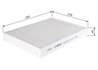 FILTRU AER HABITACLU BOSCH 1 987 435 103 - Compatibil cu POLESTAR, VOLVO, VOLVO ASIA