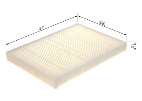 Filtru aer habitaclu BOSCH 1 987 435 105