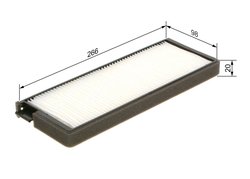 Filtru aer habitaclu BOSCH 1 987 435 123
