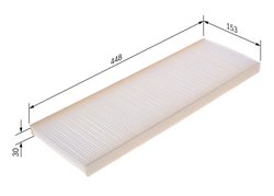 Filtru aer habitaclu BOSCH 1 987 435 140