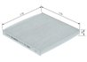 FILTRU AER HABITACLU BOSCH 1 987 435 154 - Compatibil cu HYUNDAI