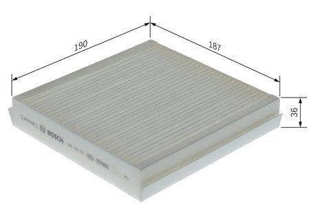 Filtru aer habitaclu BOSCH 1 987 435 163