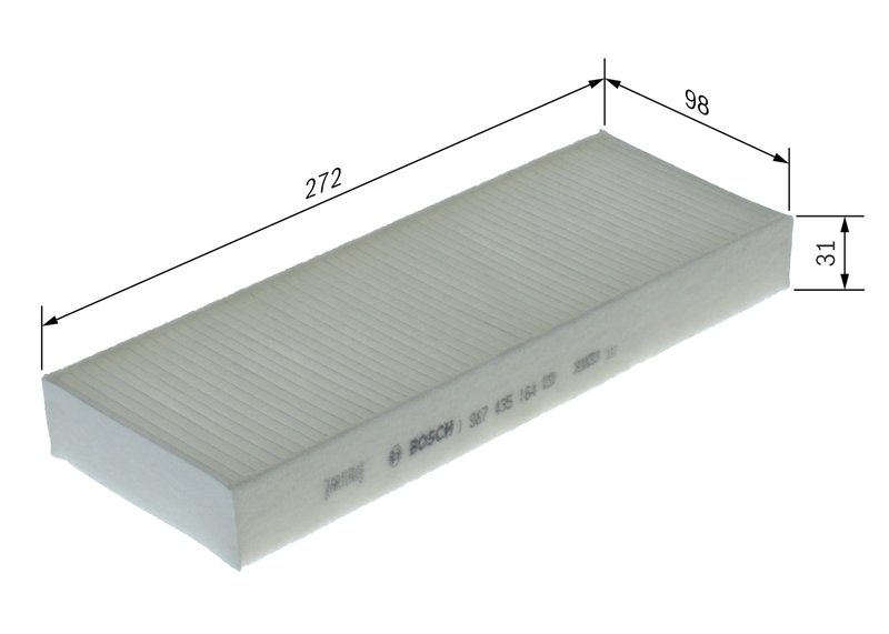Filtru aer habitaclu BOSCH 1 987 435 164