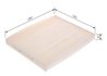 Filtru aer habitaclu BOSCH 1 987 435 165
