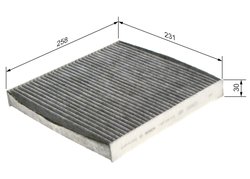 Filtru aer habitaclu BOSCH 1 987 435 515