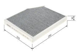 Filtru aer habitaclu BOSCH 1 987 435 524