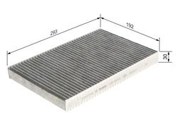 Filtru aer habitaclu BOSCH 1 987 435 535