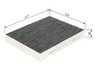 Filtru aer habitaclu BOSCH 1 987 435 552