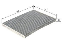 Filtru aer habitaclu BOSCH 1 987 435 554