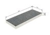 Filtru aer habitaclu BOSCH 1 987 435 555