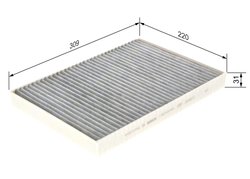 Filtru aer habitaclu BOSCH 1 987 435 560