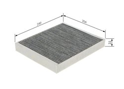 Filtru aer habitaclu BOSCH 1 987 435 575