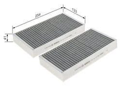 Filtru aer habitaclu BOSCH 1 987 435 585