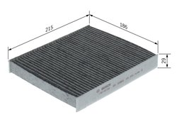 Filtru aer habitaclu BOSCH 1 987 435 590