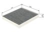 Filtru aer habitaclu BOSCH 1 987 435 592