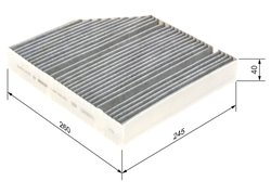 Filtru aer habitaclu BOSCH 1 987 435 601