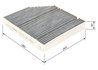 Filtru aer habitaclu BOSCH 1 987 435 601