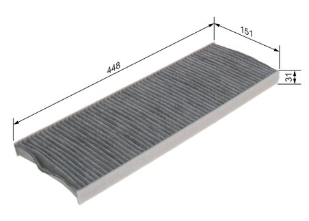 Filtru aer habitaclu BOSCH 1 987 435 606