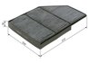 Filtru aer habitaclu BOSCH 1 987 435 603