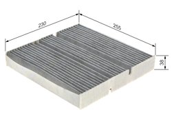 Filtru aer habitaclu BOSCH 1 987 435 609
