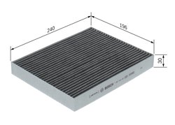 Filtru aer habitaclu BOSCH 1 987 435 620