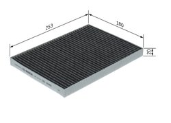 Filtru aer habitaclu BOSCH 1 987 435 621