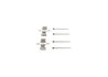 Set accesorii placute frana BOSCH 1 987 474 338