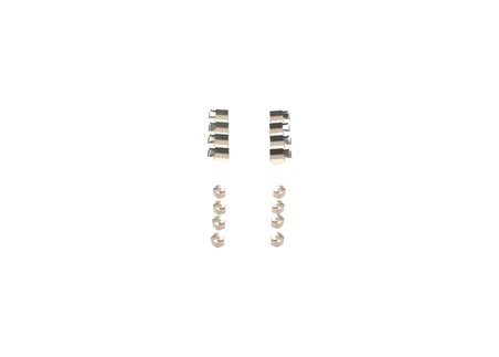 SET ACCESORII PLACUTE FRANA BOSCH 1 987 474 468 - Compatibil cu LEXUS, MAZDA, SUZUKI, TOYOTA