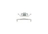 Set accesorii placute frana BOSCH 1 987 474 693
