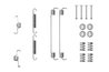 SET ACCESORII SABOTI FRANA BOSCH 1 987 475 294 - Compatibil cu DACIA, LANCIA, MERCEDES-BENZ, RENAULT