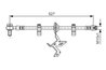 FURTUN FRANA BOSCH 1 987 476 041 - Compatibil cu MERCEDES-BENZ