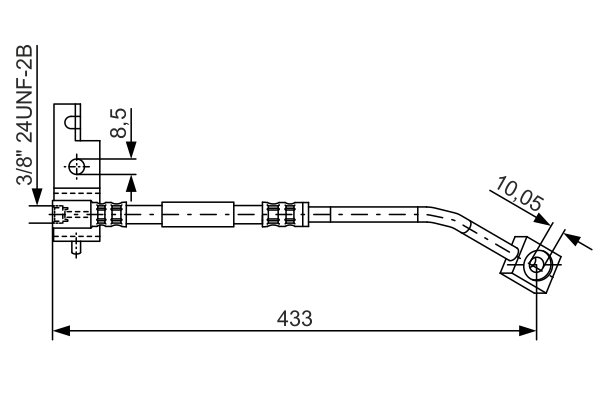 FURTUN FRANA BOSCH 1 987 476 103 - Compatibil cu CHRYSLER, DODGE