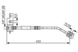 FURTUN FRANA BOSCH 1 987 476 149 - Compatibil cu CHRYSLER, DODGE