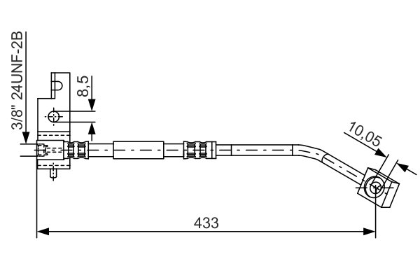 FURTUN FRANA BOSCH 1 987 476 149 - Compatibil cu CHRYSLER, DODGE