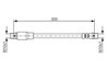FURTUN FRANA BOSCH 1 987 476 171 - Compatibil cu AUDI, SEAT