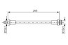 FURTUN FRANA BOSCH 1 987 476 244 - Compatibil cu CITROEN, FIAT, PEUGEOT, RENAULT