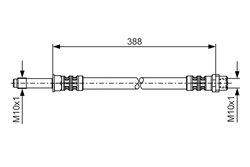FURTUN FRANA BOSCH 1 987 476 300 - Compatibil cu MERCEDES-BENZ, VW